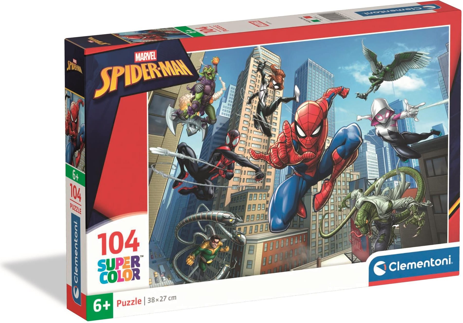 Puzzle SPIDERMAN: boj 104 dílků
