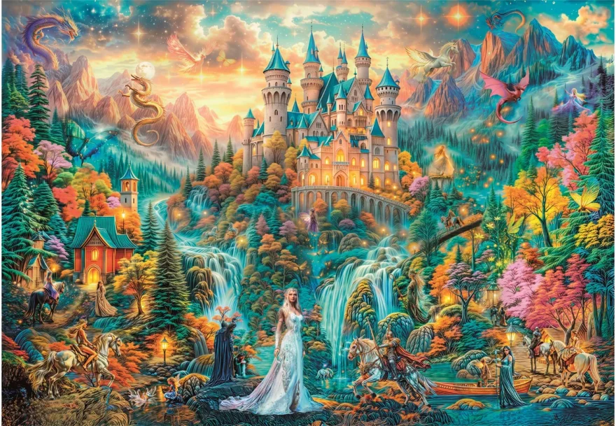 Puzzle Clementoni 2000 dílků Legendy z utajených světů