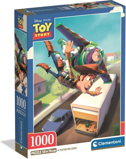 Puzzle Clementoni 1000 dílků Toy Story: Příběh hraček