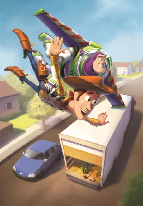 Puzzle Clementoni 1000 dílků Toy Story: Příběh hraček