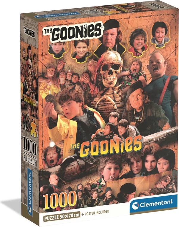 Puzzle Clementoni 1000 dílků Kultovní filmy: Rošťáci (The Goonies)