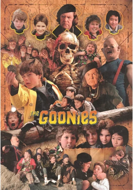 Puzzle Clementoni 1000 dílků Kultovní filmy: Rošťáci (The Goonies)