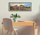 Panoramatické puzzle Clementoni 1000 dílků Soumrak nad věčným impériem