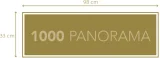 Panoramatické puzzle Clementoni 1000 dílků Soumrak nad věčným impériem