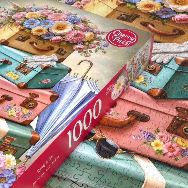 Puzzle Cherry Pazzi 1000 dílků Připraveno k odjezdu!