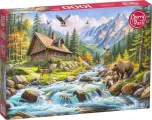 Puzzle Cherry Pazzi 1000 dílků Údolí plné života