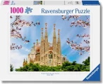 Puzzle Ravensburger 1000 dílků Sagrada Família, Barcelona