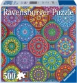 Puzzle Ravensburger 500 dílků Color Your World: Velkolepé mandaly
