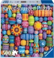 Puzzle Ravensburger 500 dílků Color Your World: Veselé korálky