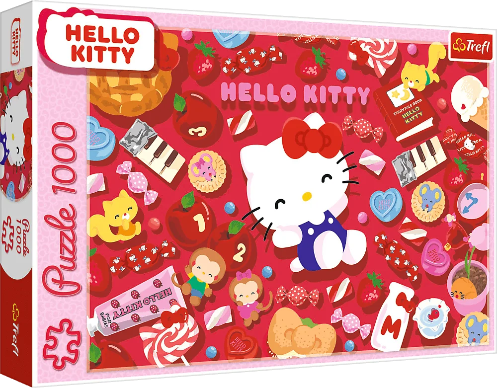 Puzzle Trefl 1000 dílků Hello Kitty
