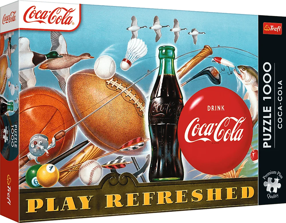Puzzle TREFL Premium Plus COCA-COLA 1000 dílků