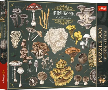 Puzzle Trefl 500 dílků Finders Keepers: Houby