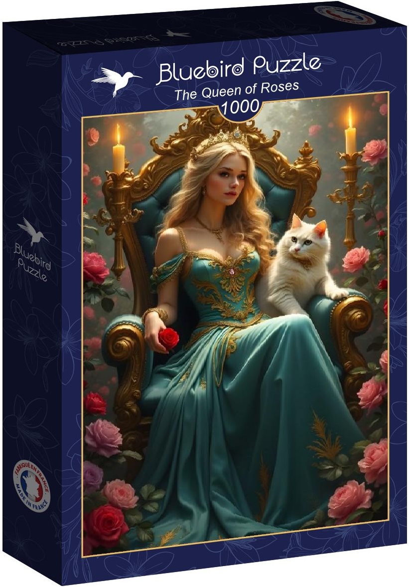 Bluebird puzzle Královna růží 1000 dílků