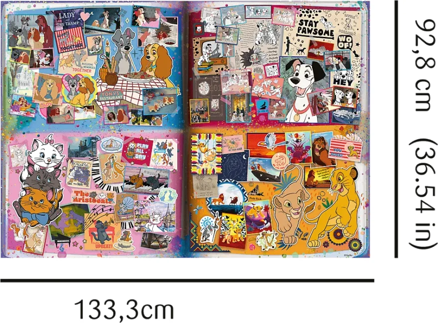 Puzzle Trefl 6000 dílků Velká kniha Disney