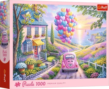 Puzzle Trefl 1000 dílků Romantická projížďka
