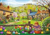 Puzzle Trefl 1000 dílků Hledání velikonočních vajíček