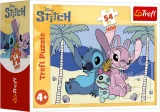 Mini puzzle Trefl 54 dílků Stitchova dobrodružství: S Angel na pláži