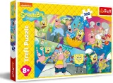 Puzzle Trefl 300 dílků SpongeBob v Zátiší Bikin