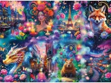 Puzzle Trefl 8000 dílků Premium Plus Quality: Barevný svět