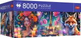 Puzzle Trefl 8000 dílků Premium Plus Quality: Barevný svět