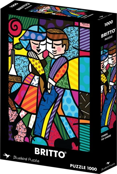 Puzzle Bluebird 1000 dílků Britto: Tváří v tvář