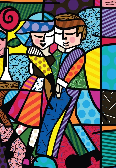 Puzzle Bluebird 1000 dílků Britto: Tváří v tvář
