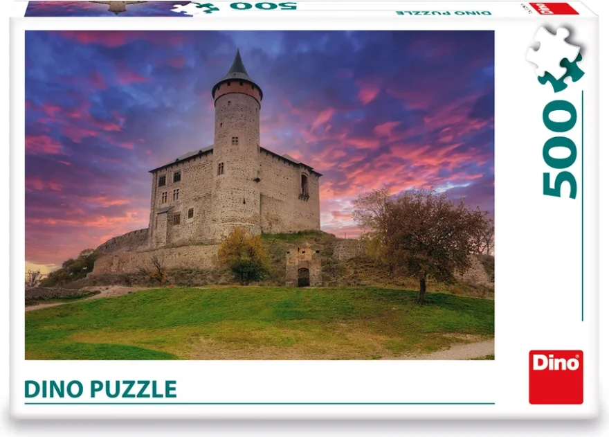 Puzzle Dino 500 dílků Kunětická hora