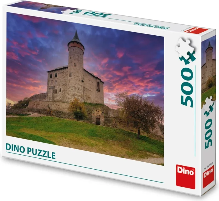 Puzzle Dino 500 dílků Kunětická hora