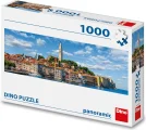 Panoramatické puzzle Dino 1000 dílků Přístav Rovinj