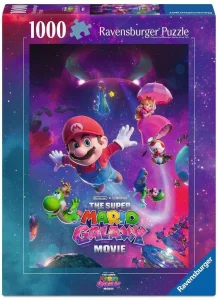 Puzzle Ravensburger 1000 dílků Super Mario galaktický film