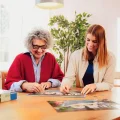 Puzzle Ravensburger 100 dílků XL Květiny ve stylu Tiffany