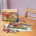 Puzzle Ravensburger 100 dílků XL Květiny ve stylu Tiffany