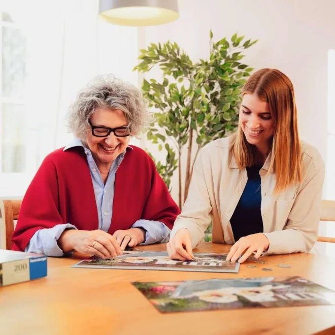 Puzzle Ravensburger 100 dílků XL Kotě ve vlně