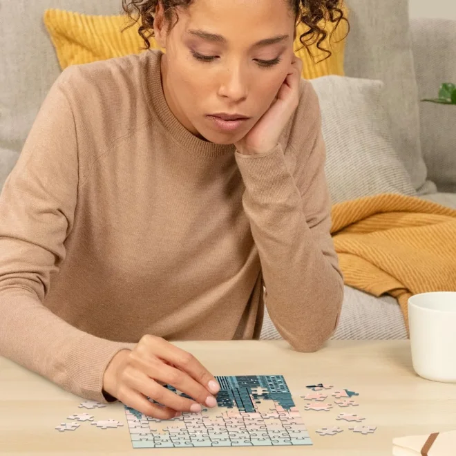 Puzzle Moment Ravensburger 99 dílků Města: New York