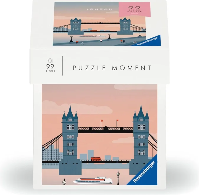 Puzzle Moment Ravensburger 99 dílků Města: Londýn