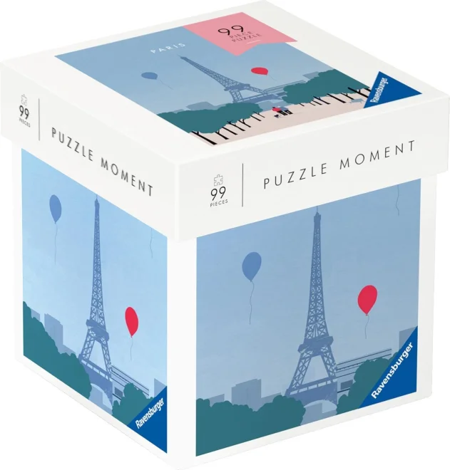 Puzzle Moment Ravensburger 99 dílků Města: Paříž