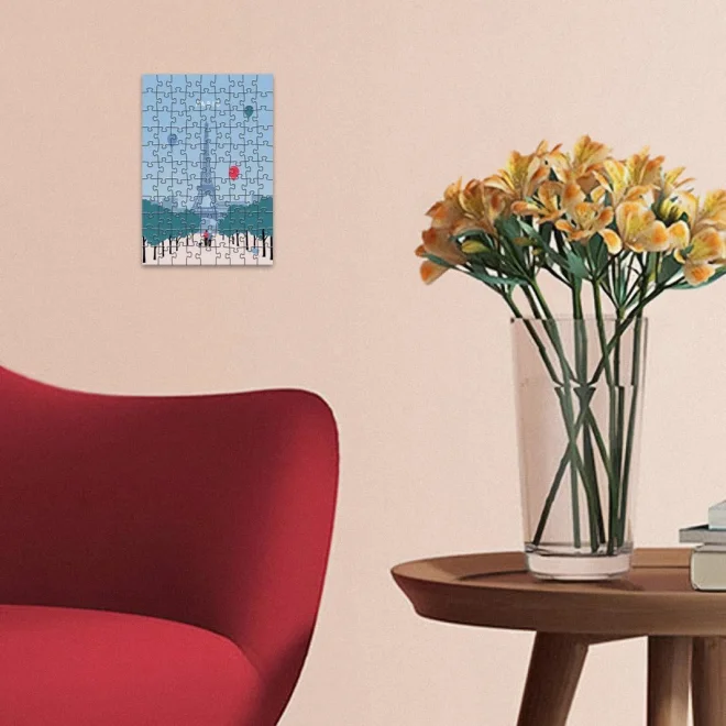 Puzzle Moment Ravensburger 99 dílků Města: Paříž