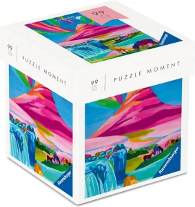 Puzzle Moment Ravensburger 99 dílků Cestování: Island - Kirkjufell