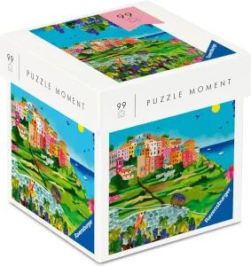 Puzzle Moment Ravensburger 99 dílků Cestování: Itálie - Cinque Terre