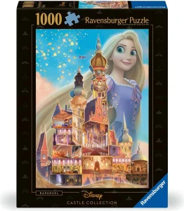 Puzzle Ravensburger 1000 dílků Disney Castle: Locika (Na vlásku)