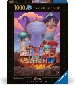 Puzzle Ravensburger 1000 dílků Disney Castle: Jasmína (Aladin)