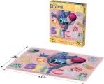 Puzzle s 3D efektem Prime 3D 500 dílků Stitch: Barevná zábava
