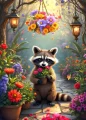 Puzzle Alipson 500 dílků Mývalova tajná zahrada