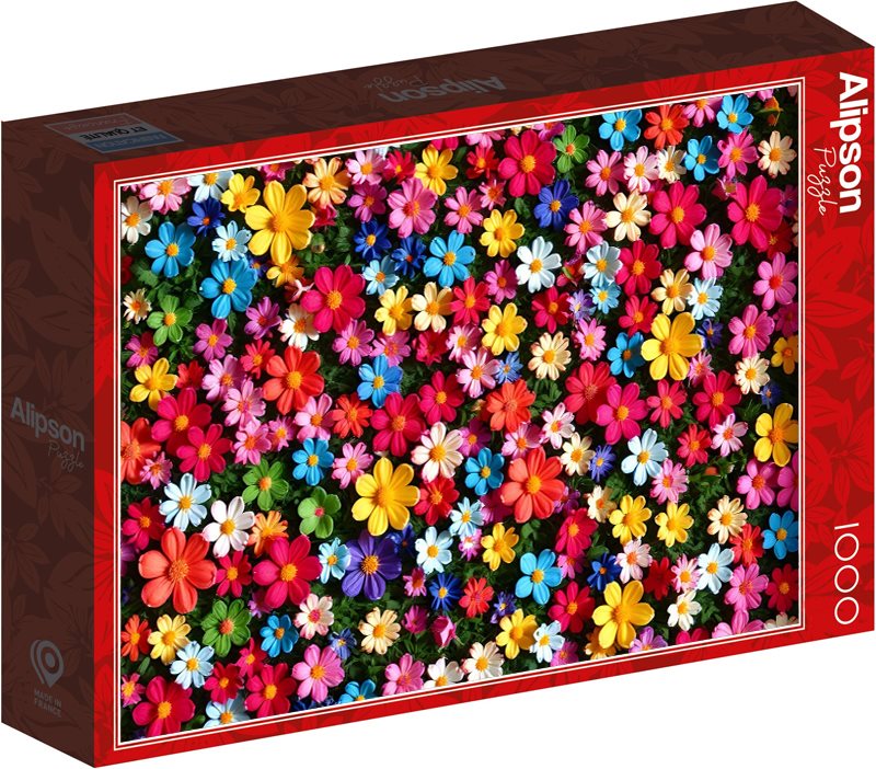 Puzzle Alipson 1000 dílků Květinová exploze
