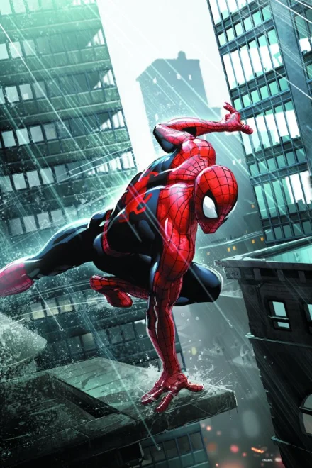 Puzzle s 3D efektem Prime 3D 300 dílků Spider-Man: Strážce města