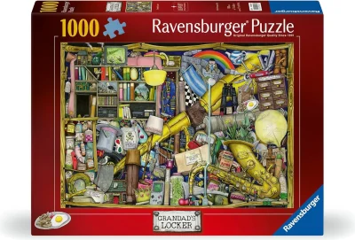 Puzzle Ravensburger 1000 dílků Dědečkova skříňka