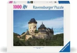 Puzzle Ravensburger 1000 dílků Hrad Karlštejn, Česká republika
