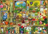 Puzzle Ravensburger 1000 dílků Curious Cupboards č. 3 - Zahradníkova skříň