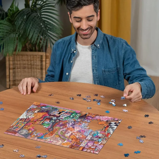 Puzzle Ravensburger 500 dílků Studentské časy