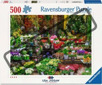 Puzzle Ravensburger 500 dílků Prodej květin